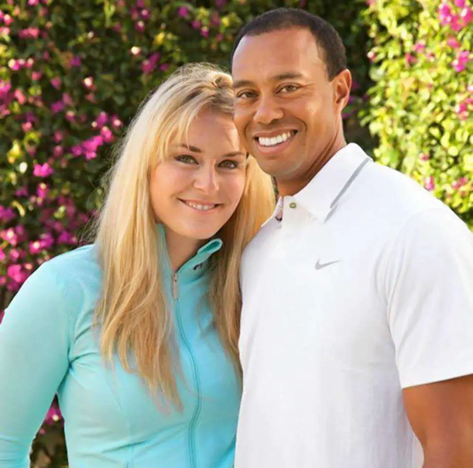 Tiger Woods and Lindsey Vonn 